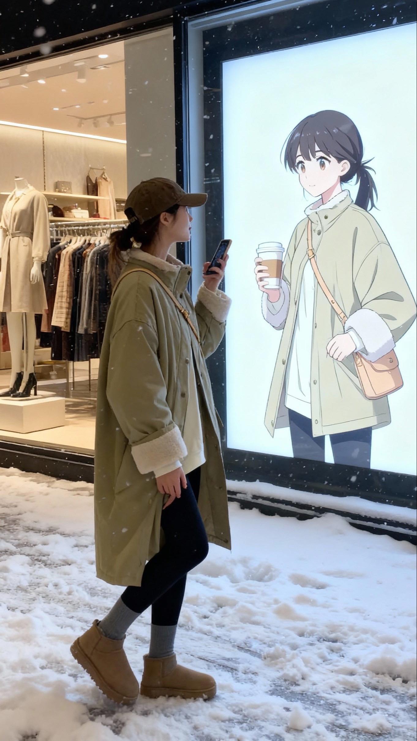 韩系穿搭 ootd穿搭 秋冬穿搭