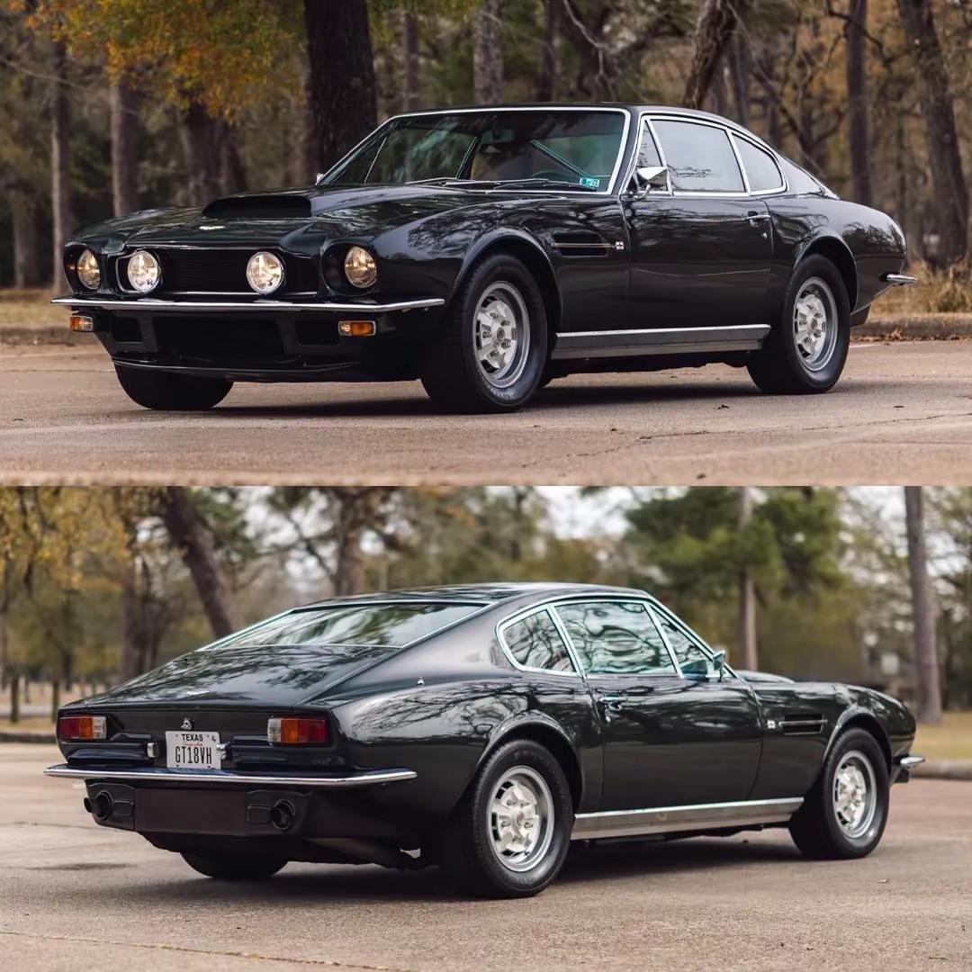 1975年，Aston Martin 推出的 V8，不只是速度的宣言，更是那个时