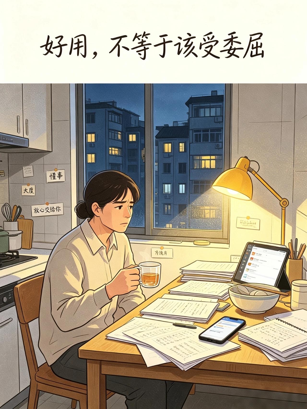 一个人只要足够好用，连受委屈都能被夸成天赋异禀
 
不知道你们有没有发现一个很扎