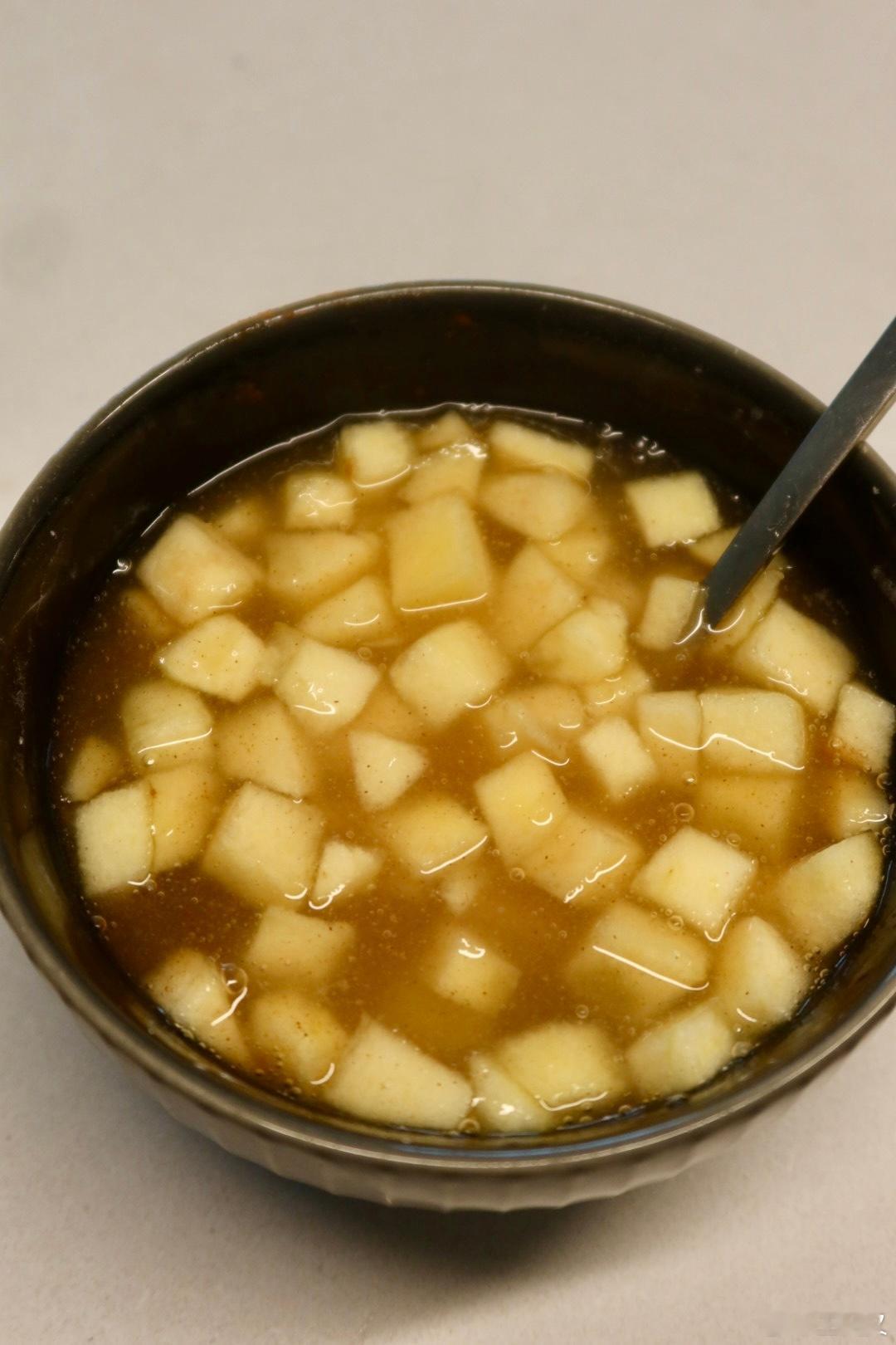 抗炎饮食day94✅重吃小米荞麦 碳水使人快乐早餐：黄苹果opal apple藕