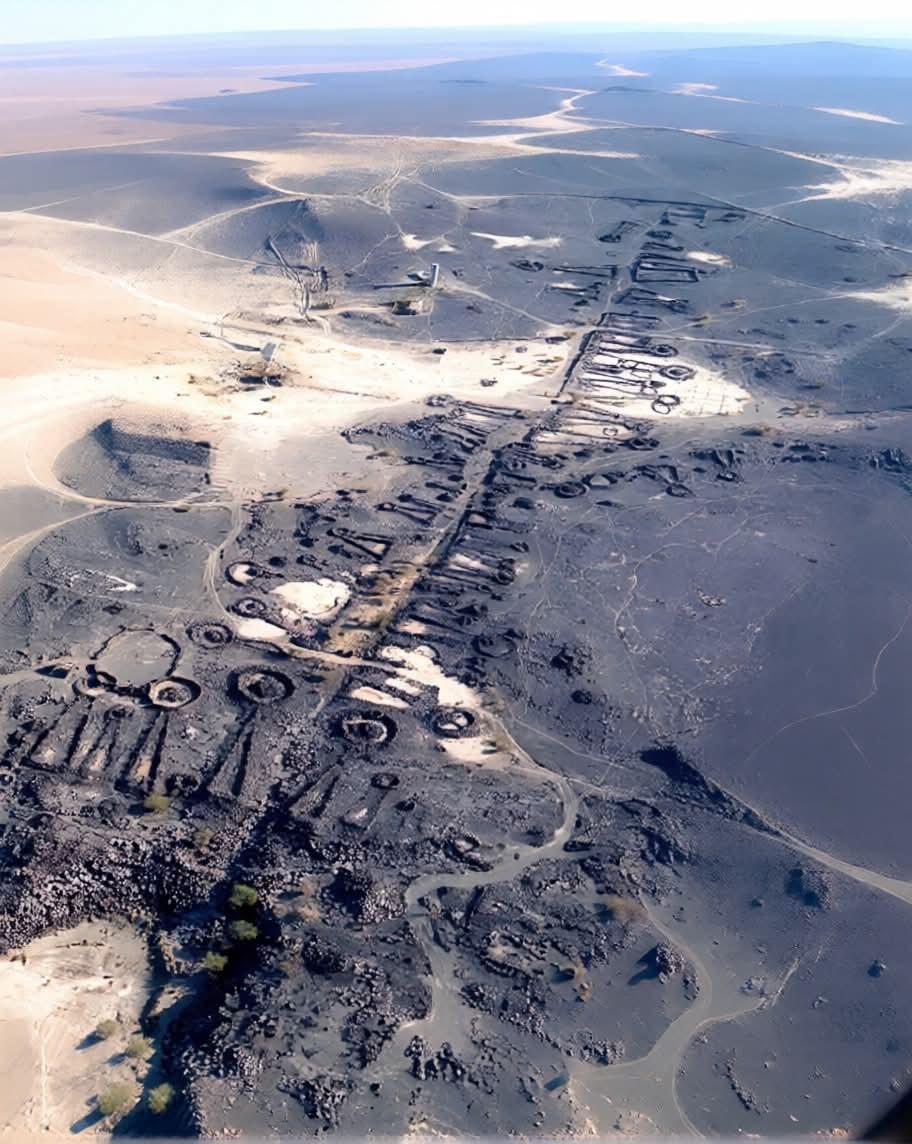 沙特阿拉伯4500年“殡葬大道”：数千座古墓沿路排列，绵延数百公里。
　　一项结