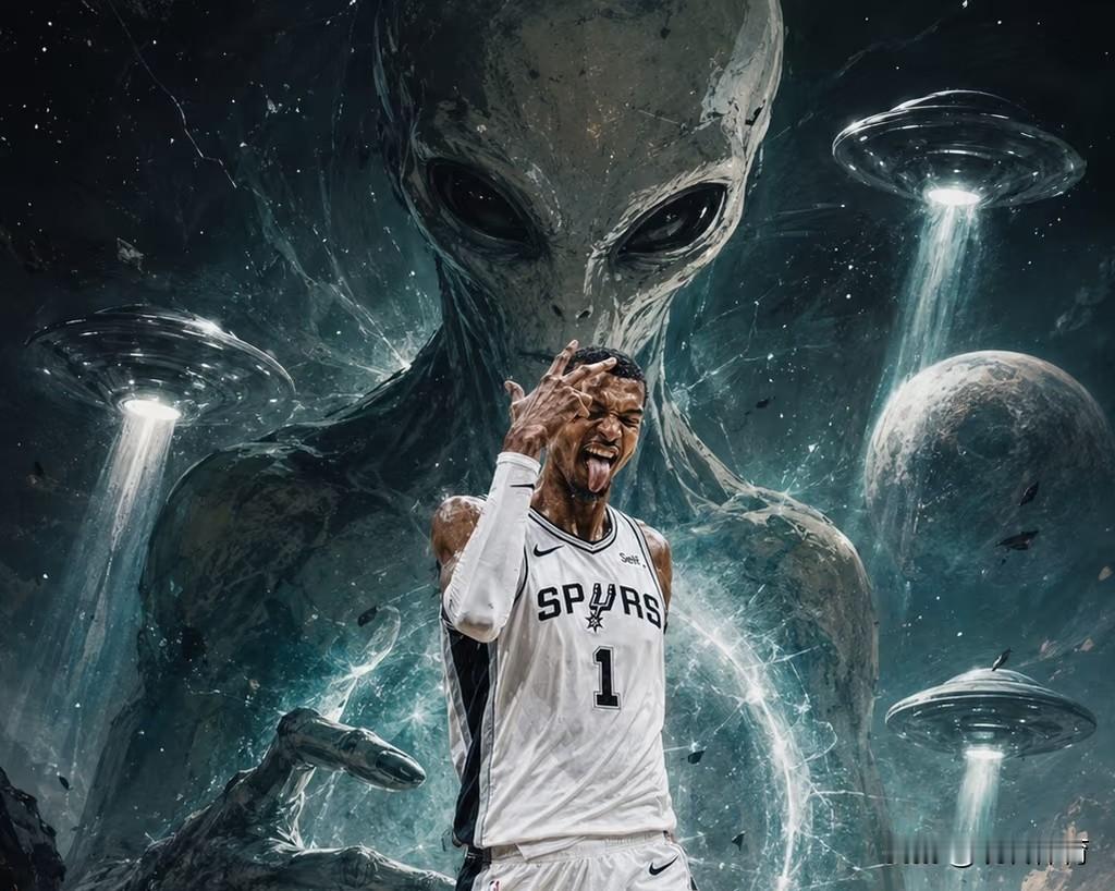 我终于相信，文班亚马是外星人了！
以前都说文班亚马属于“外星人”，我始终觉得有些