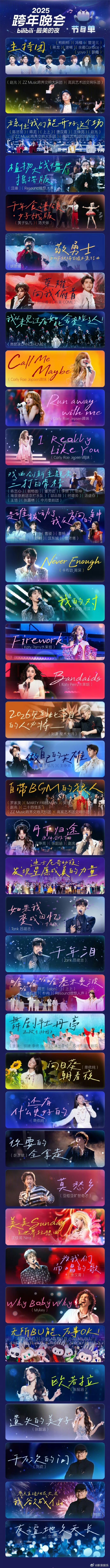 今年跨年哪家强