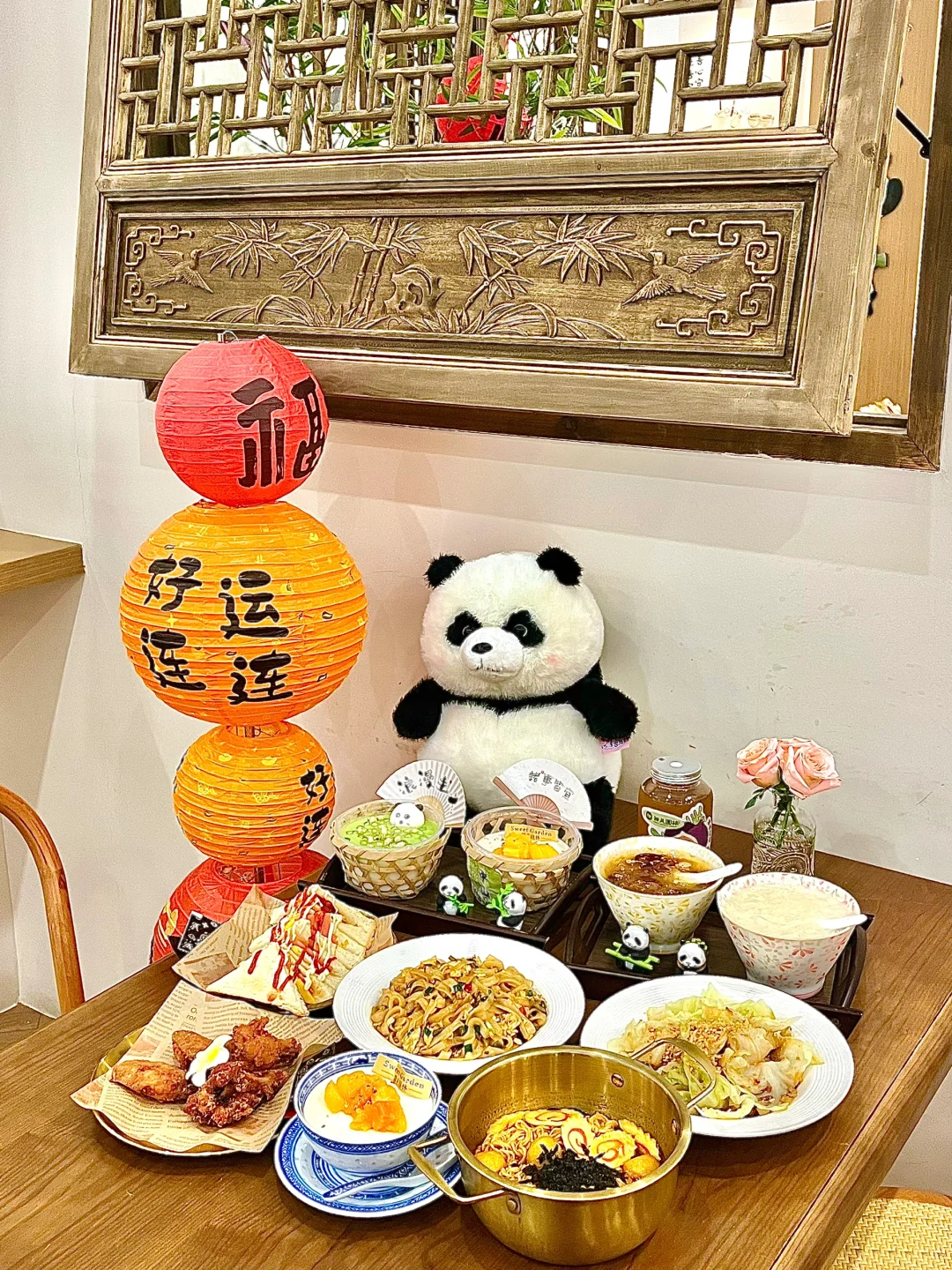 中山｜新中式风格🍮秋季限定的柿子甜品🍂