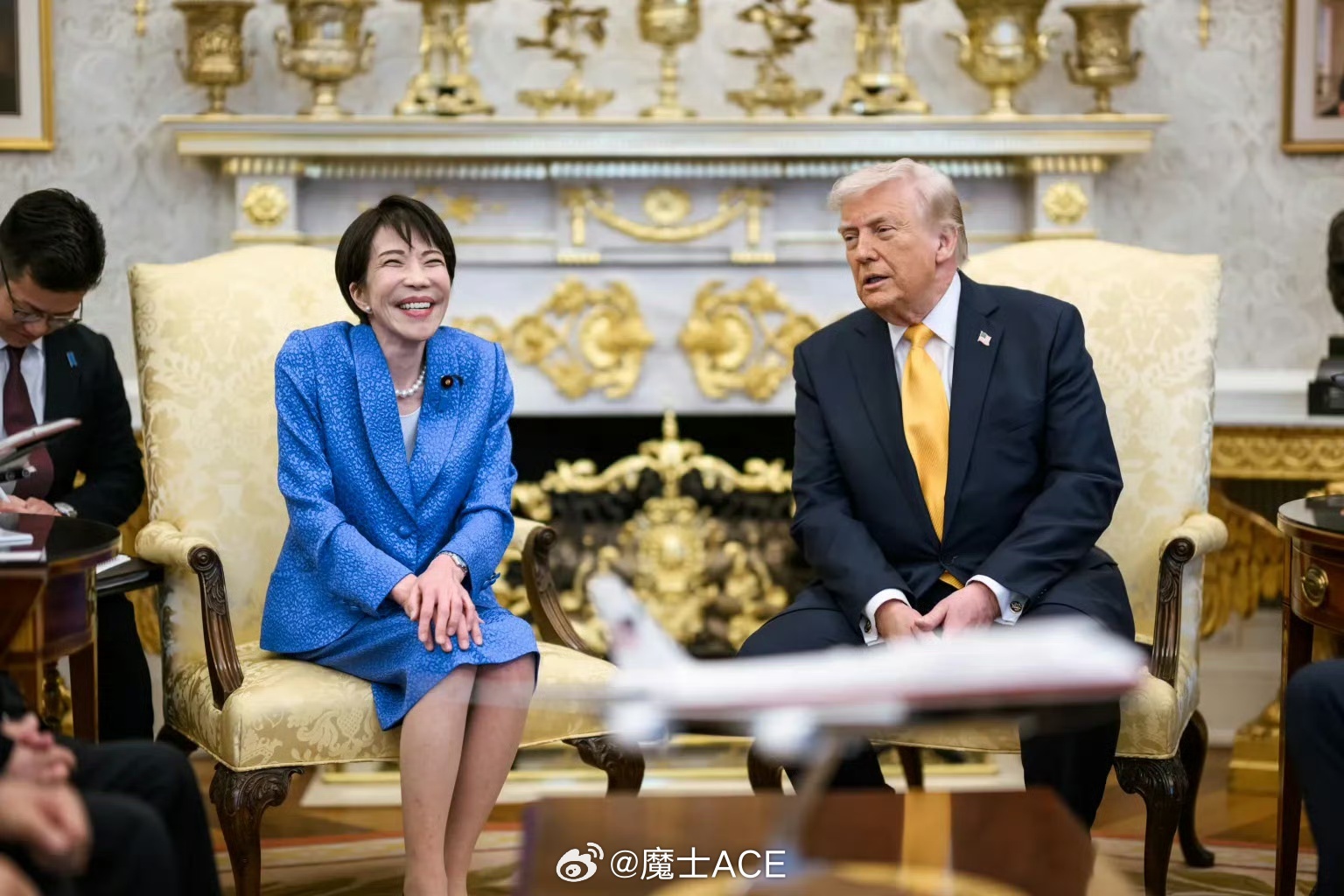 高市早苗访美照片遭日本网友怒喷烽火问鼎计划热点现场 这个摄影师，得加鸡腿！加十只