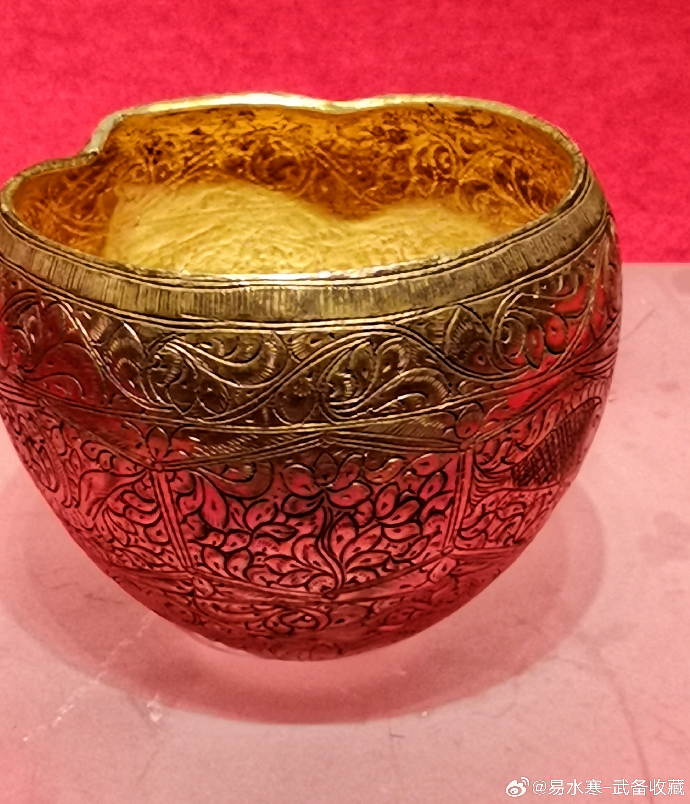 文物文物萨珊王朝的金钵 