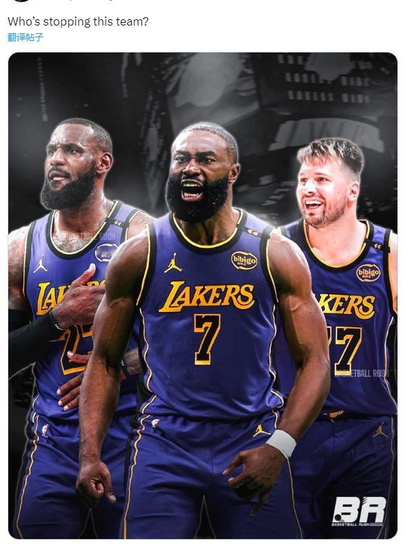 朋友，这个组合也许没人能阻挡，但湖人凭啥能得到……nba超季划我的观赛搭子 ​​