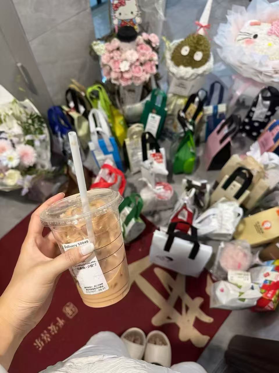都是谁给我的点的，喝不完 