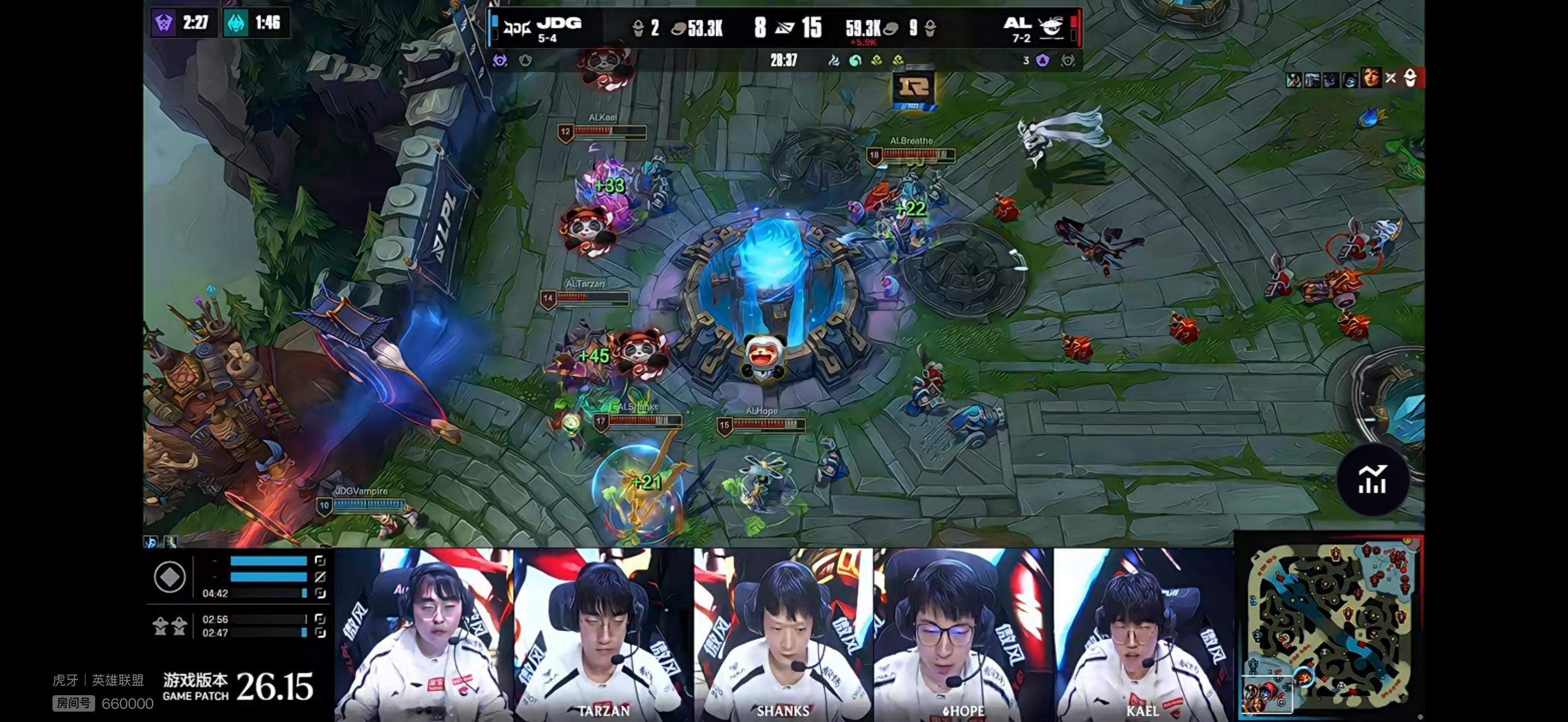AL 2-1 JDG 没成功的毒下来！AL的双C这把太C！直接双C对位了！终结J