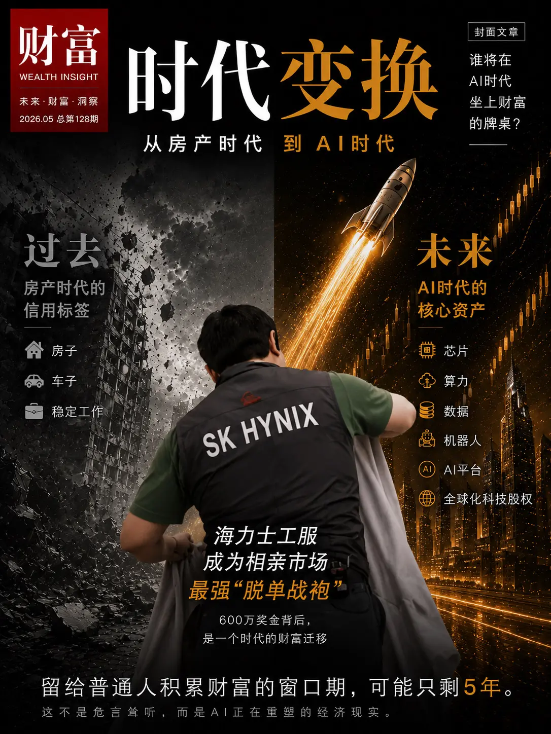 AI公司的工牌，会替代房产证吗？海力士600万奖金引爆热议后，   韩...