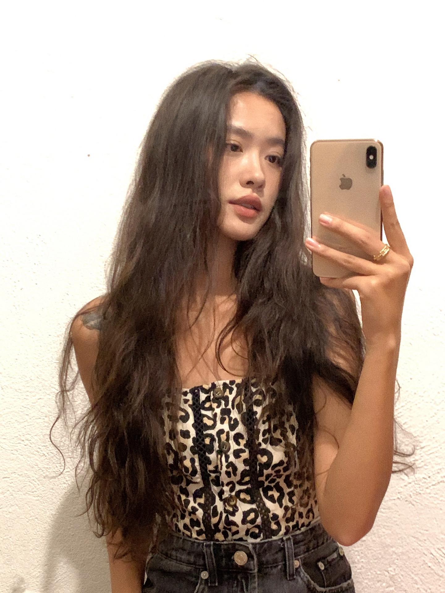 🐆豹纹给的古早感。