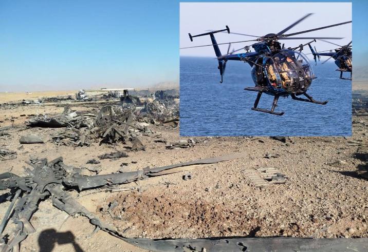 残骸现场又有新发现！
在两架被彻底损毁的 C130 运输机残骸现场，最新的勘查结