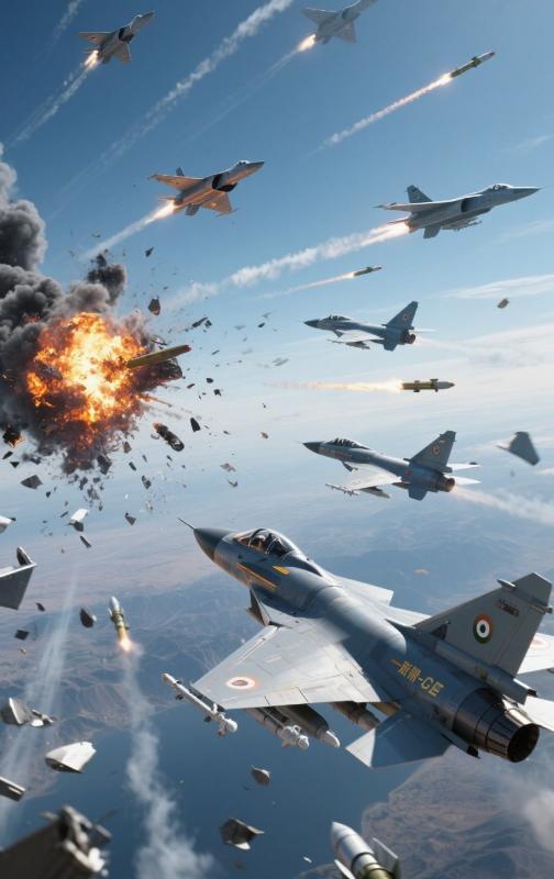 中国战机在海外干了一票大的，直接打出了个7比0，可偏偏有人嘴硬不认账，非得把脸凑