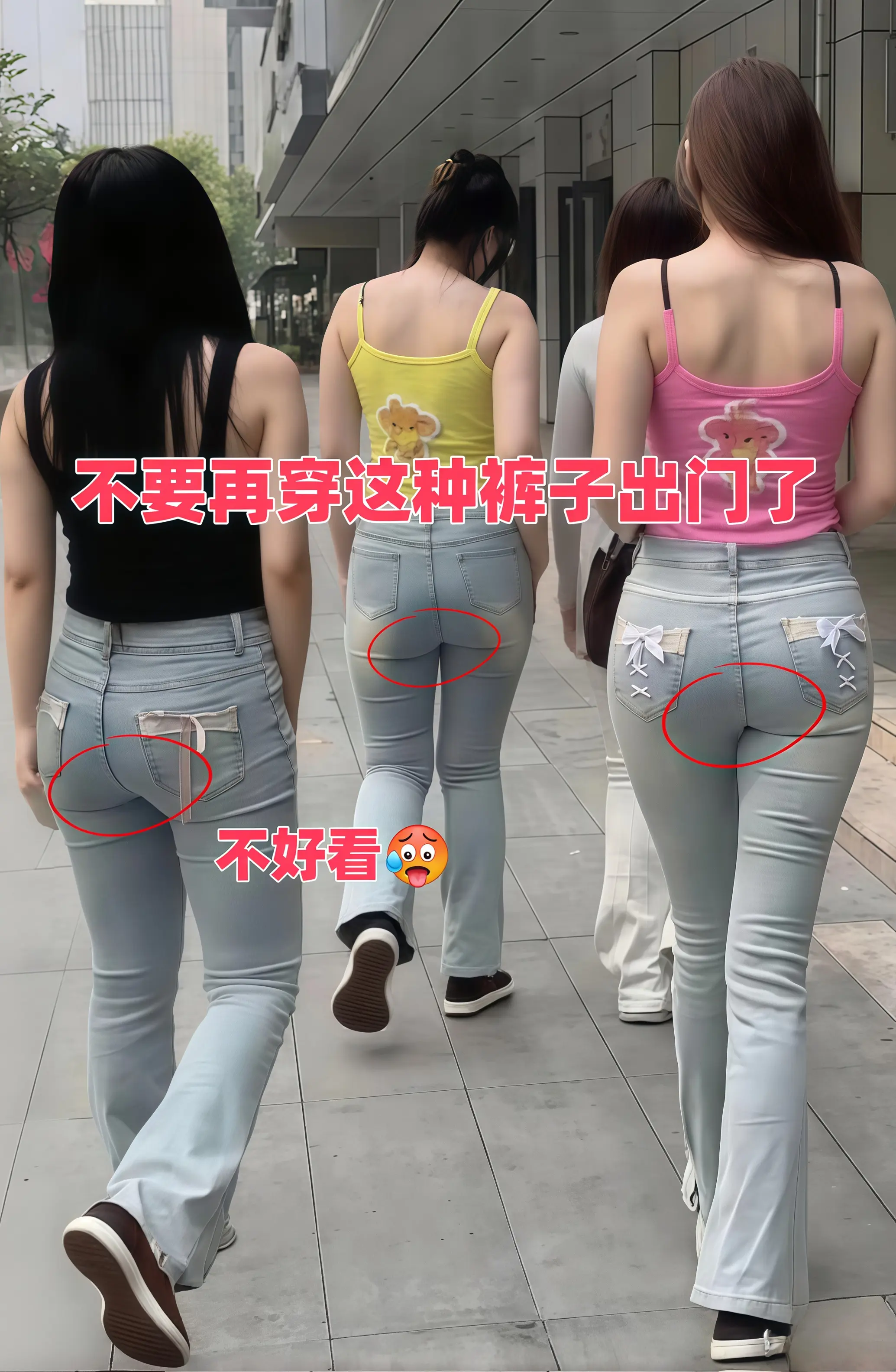 姐妹们，2025春夏王炸新品破洞牛仔裤来咯！夏天想穿出高级时髦的穿搭？...