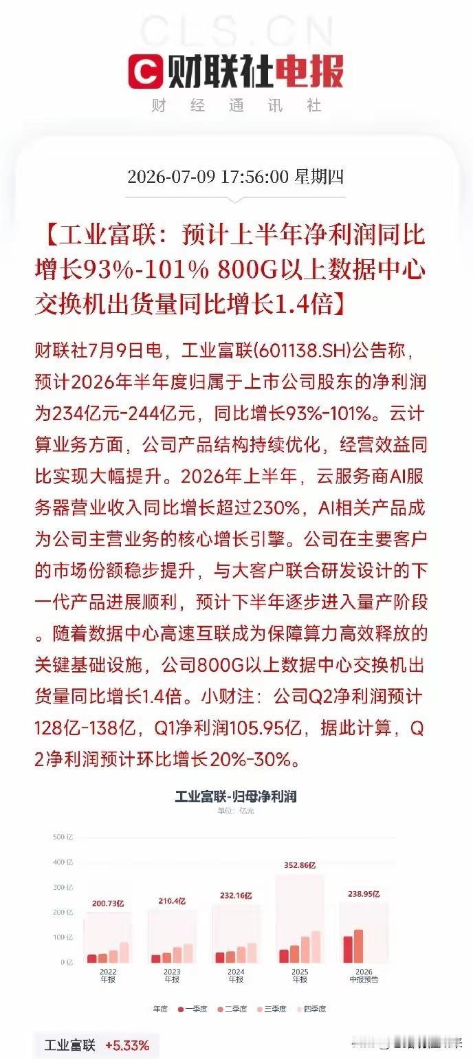 今年上半年，很多科技类公司利润大幅增长，整个中报业绩堪比大放异彩，今天整个芯片，