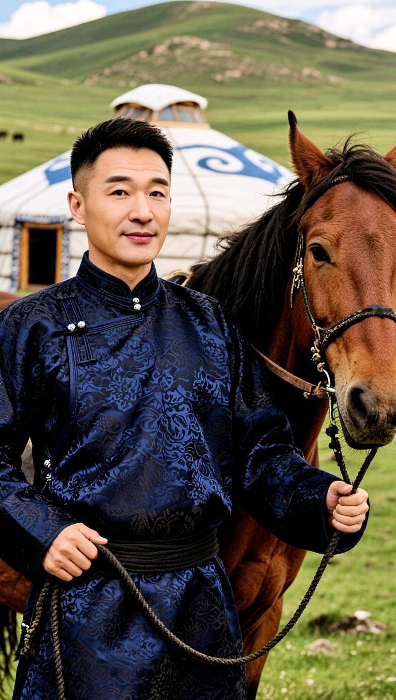 马背上的民族 总要穿一次少数民族服饰吧 外景拍摄