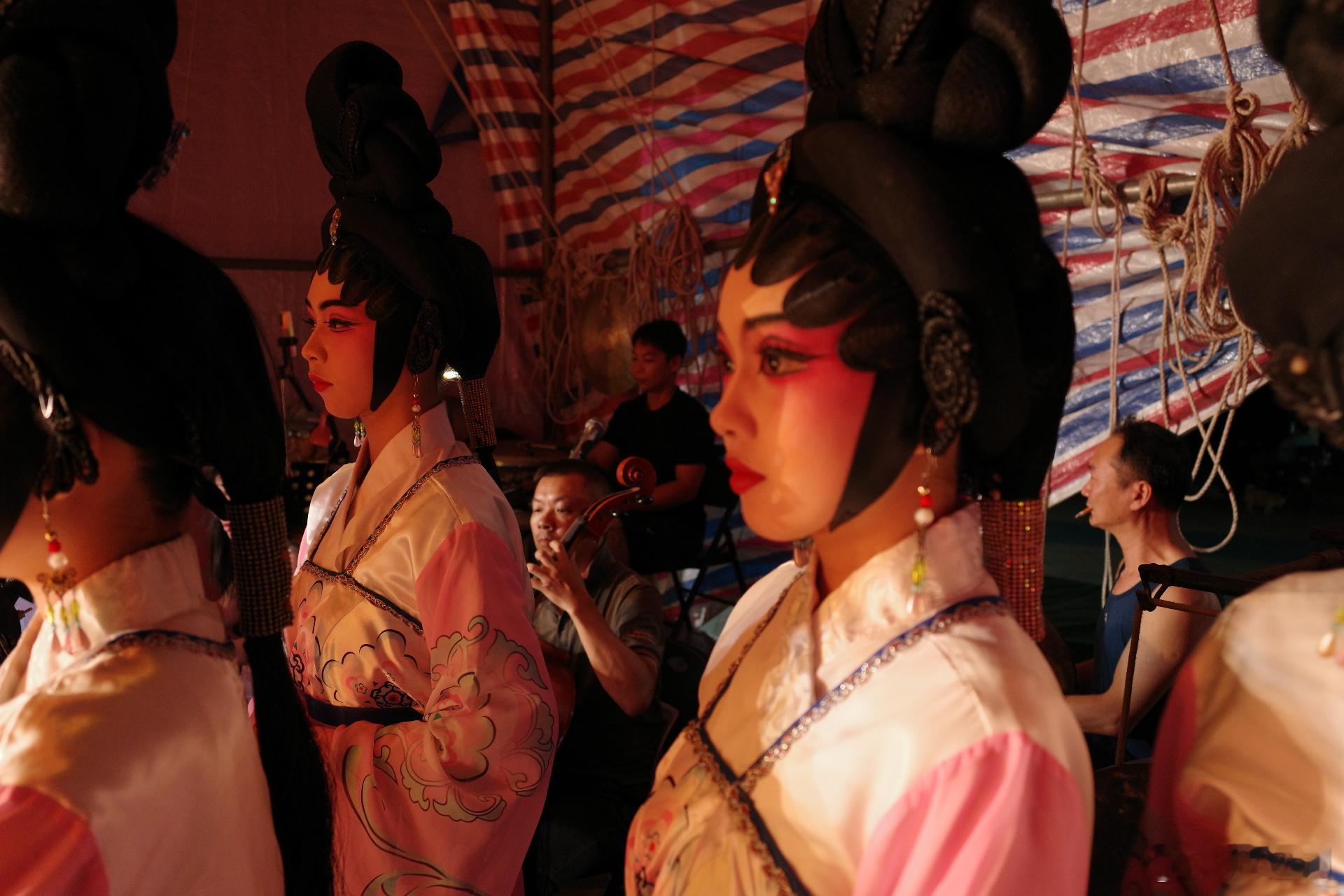 阳春粤剧团台前幕后继续更新我的日常plog粤剧粤剧 理光GR4 广州·星海音乐学