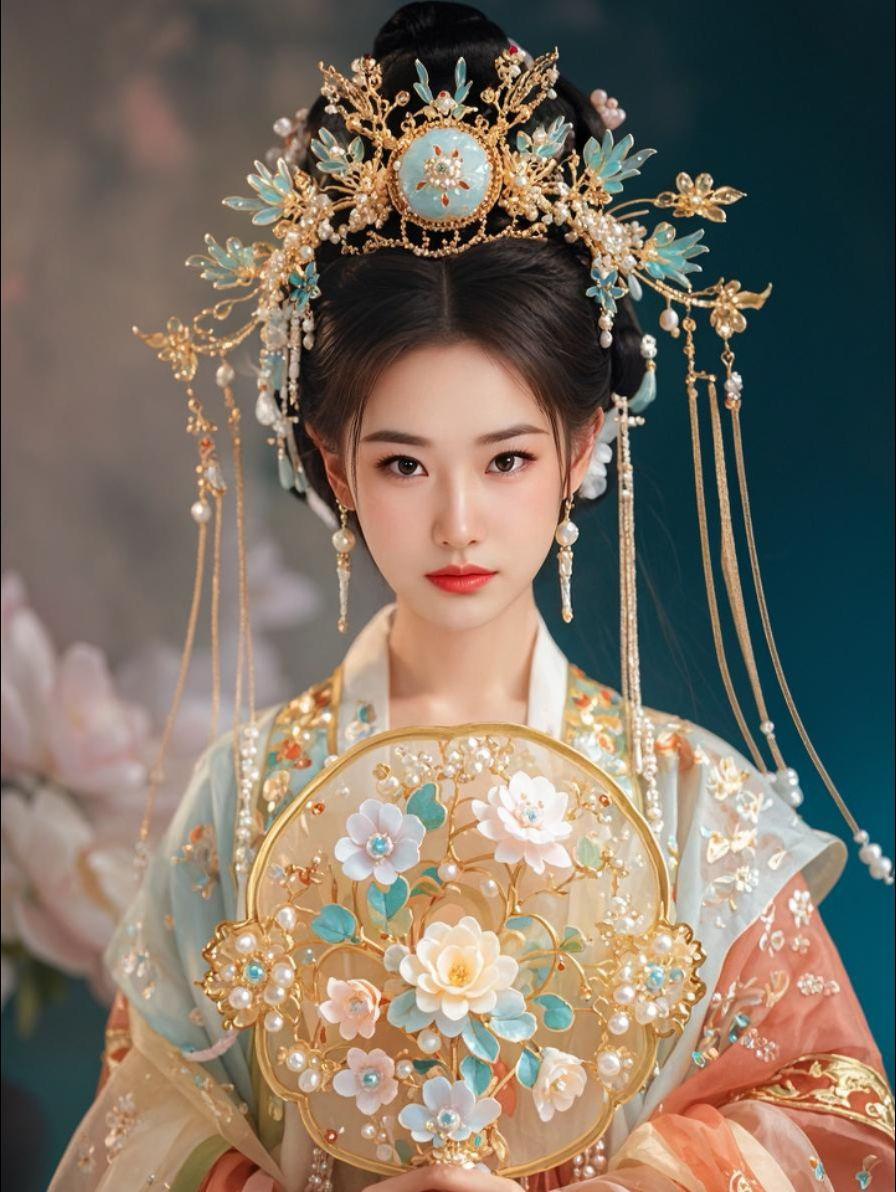 AI牡丹华梦影