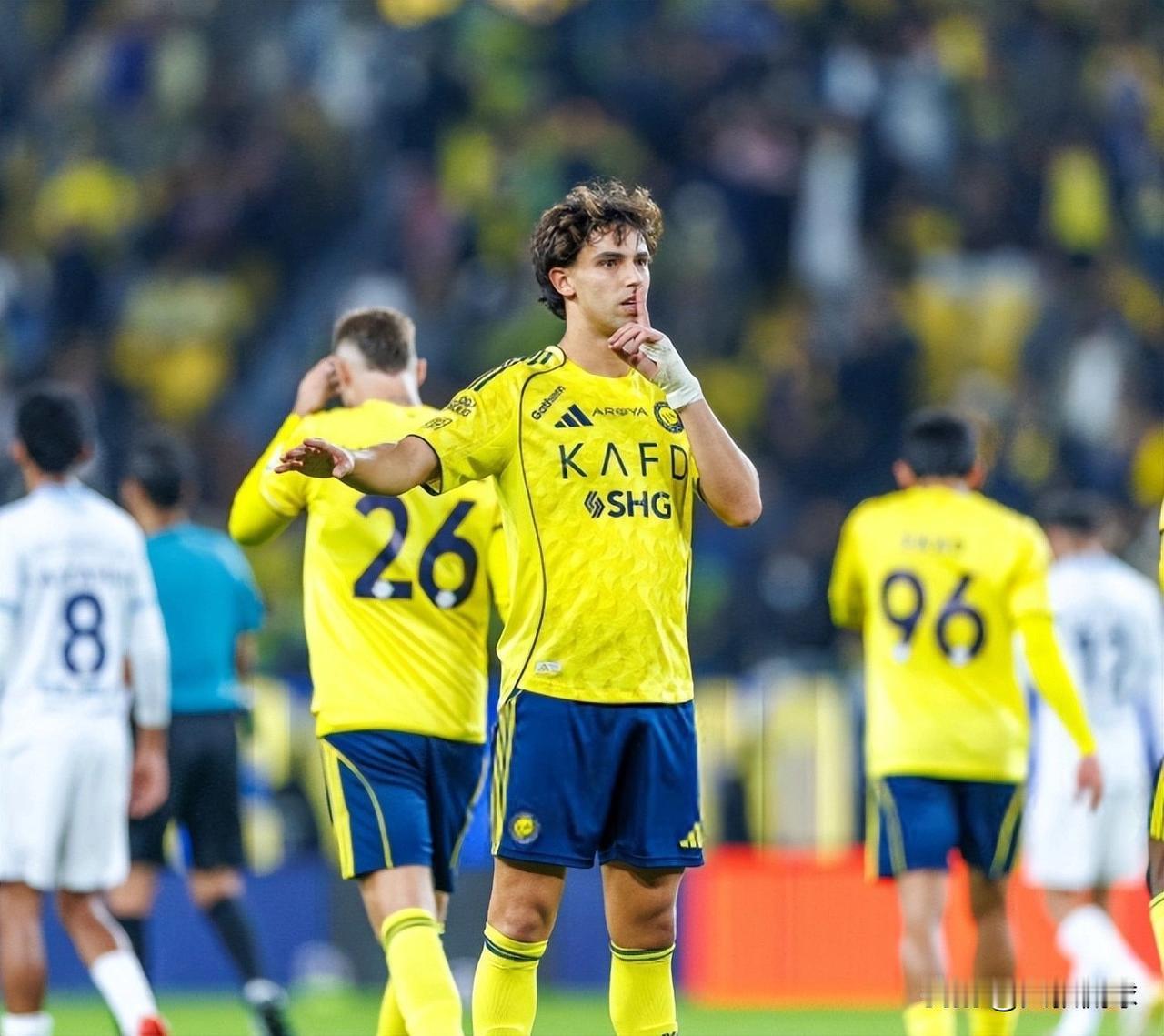 菲利克斯降维打击👊
助老大哥C罗解锁沙特冠军0️⃣突破
美加墨世界杯🏆
再助