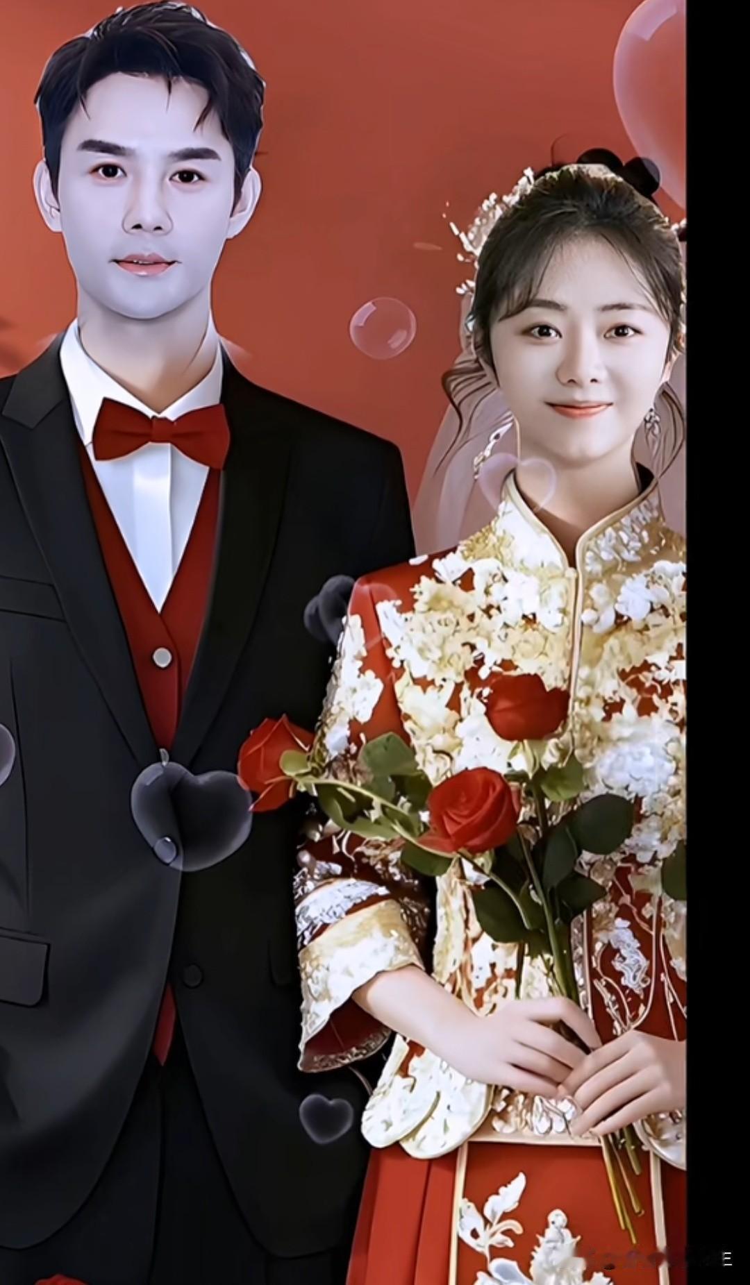 这俩礼服同框绝了好吗，王凯贵气谭松韵水灵，氛围感杀疯，真是视觉天花板！明星 [心