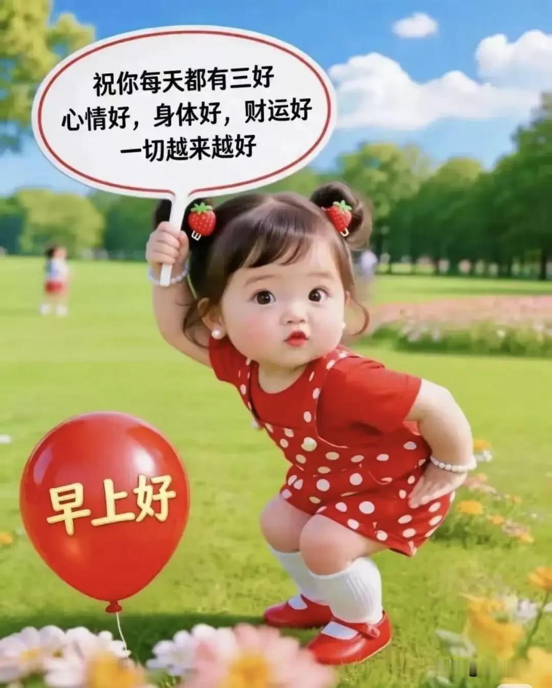 愿每日拥有三好：心情好，身体好，财运好，万事越来越好，早上好！