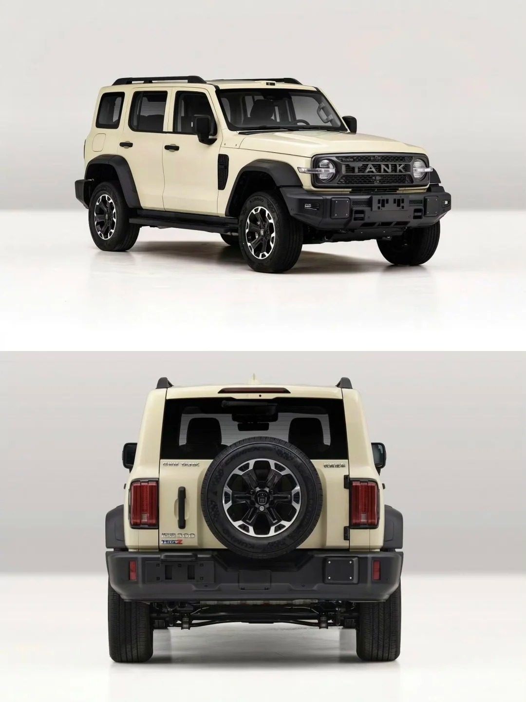 新车 新款坦克300，轴距加长了26厘米，肉眼可见的L113加长了很多，不知道空