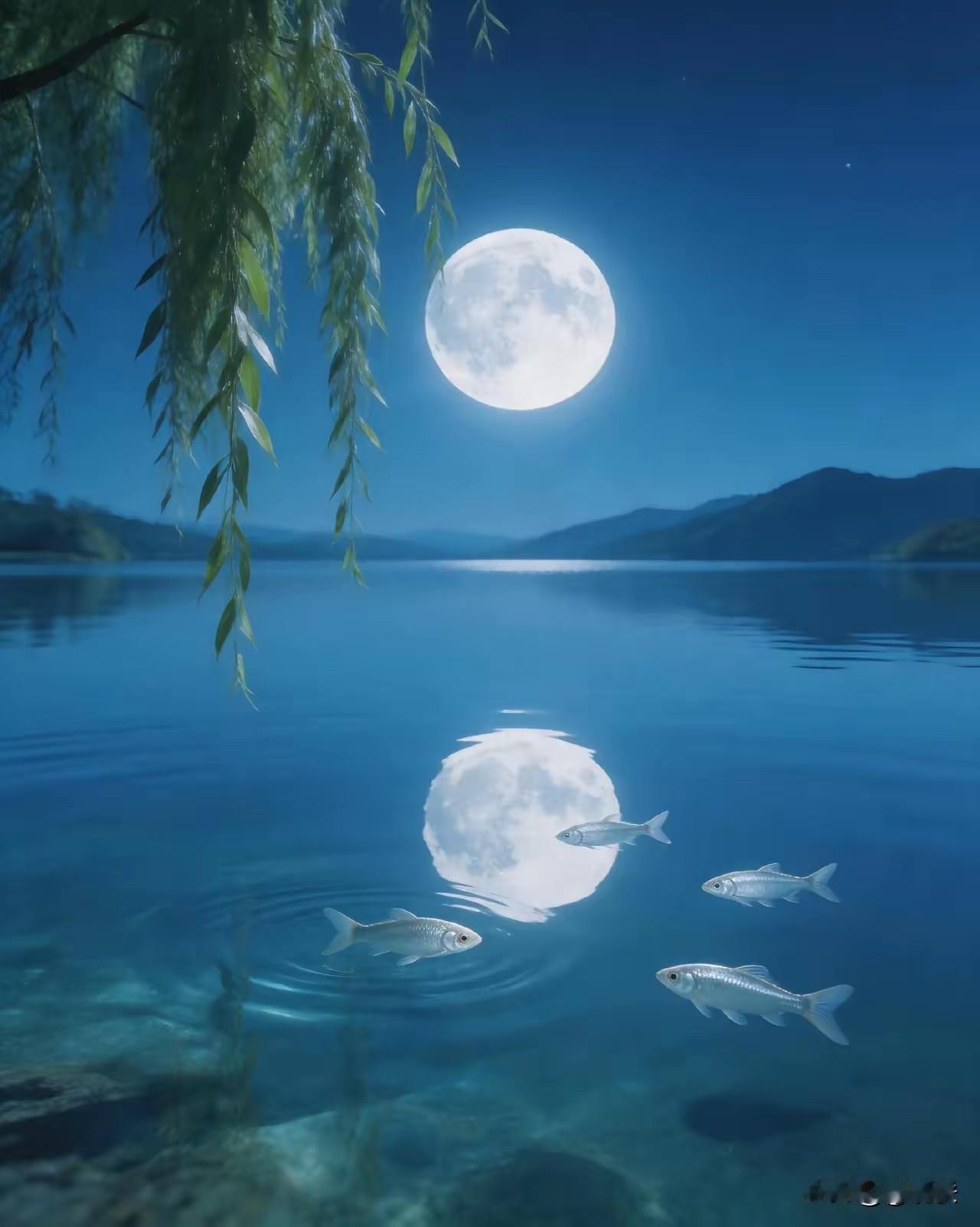 上联：清水无波天地静，求下联玉盘浮水风起皱。
