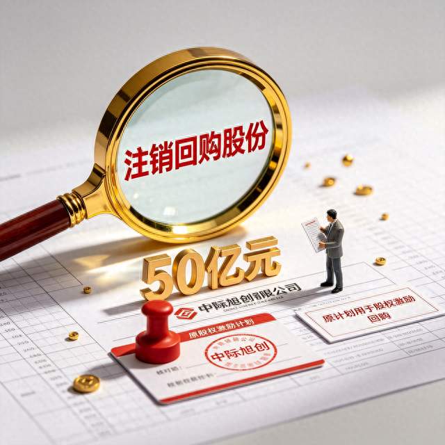 中际旭创，拟注销50亿元回购股份，原计划用于股权激励