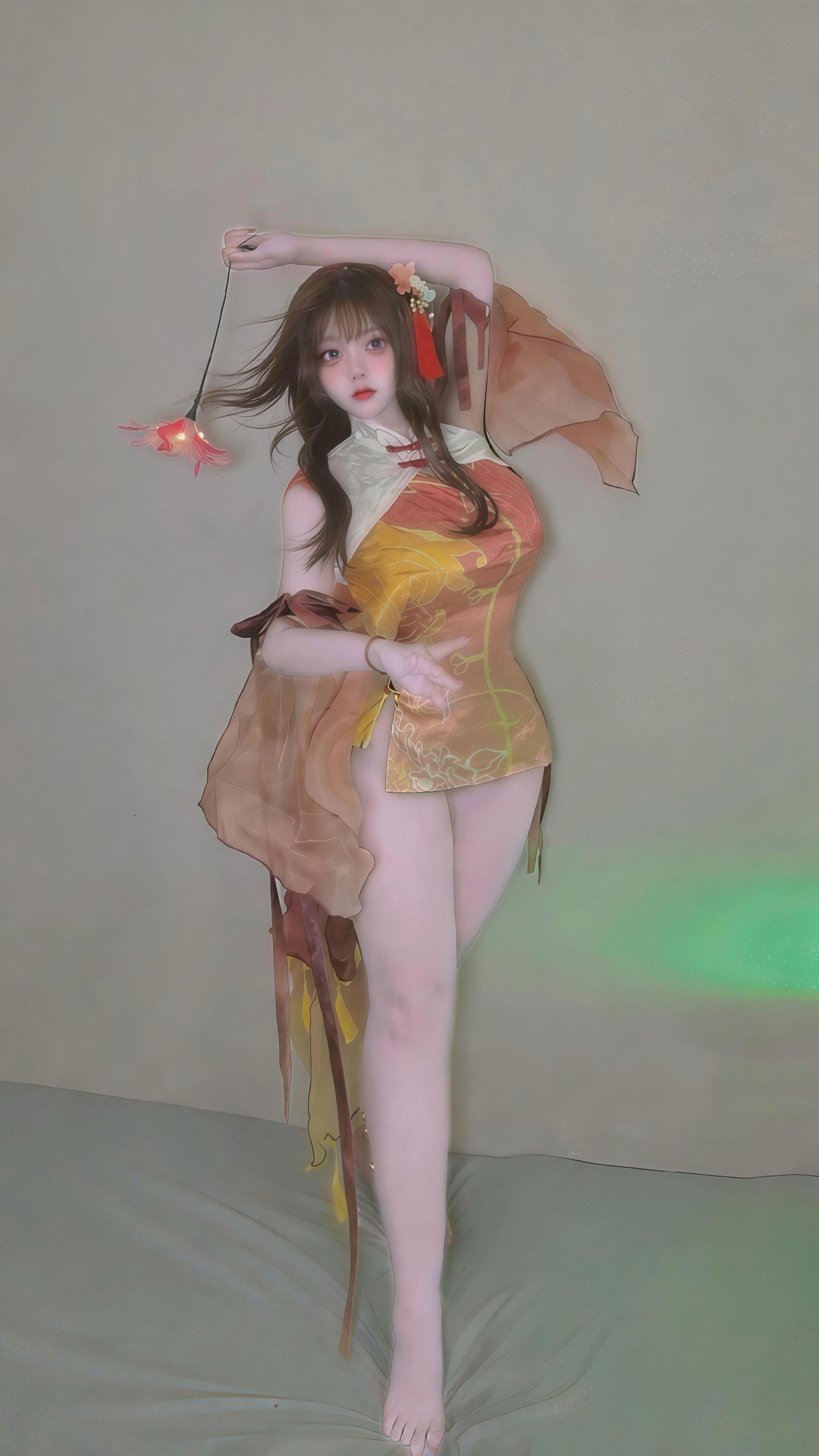 你们曼不曼妙我不知道啊。反而呢，我的🐻部很狂野，pp很坚挺，腰身很曼...