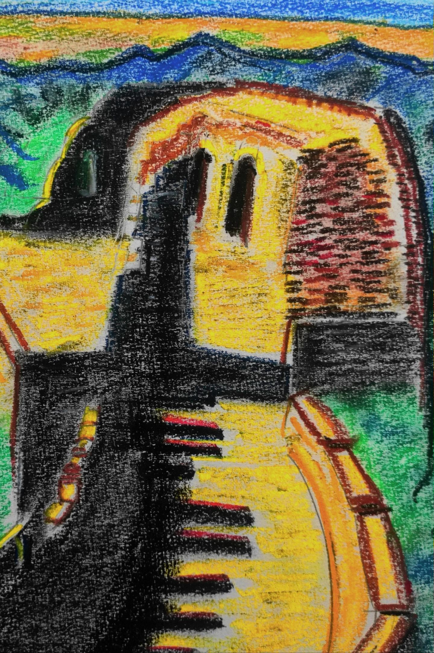 长城万里连天际，横贯东西亘古今。勺子长城