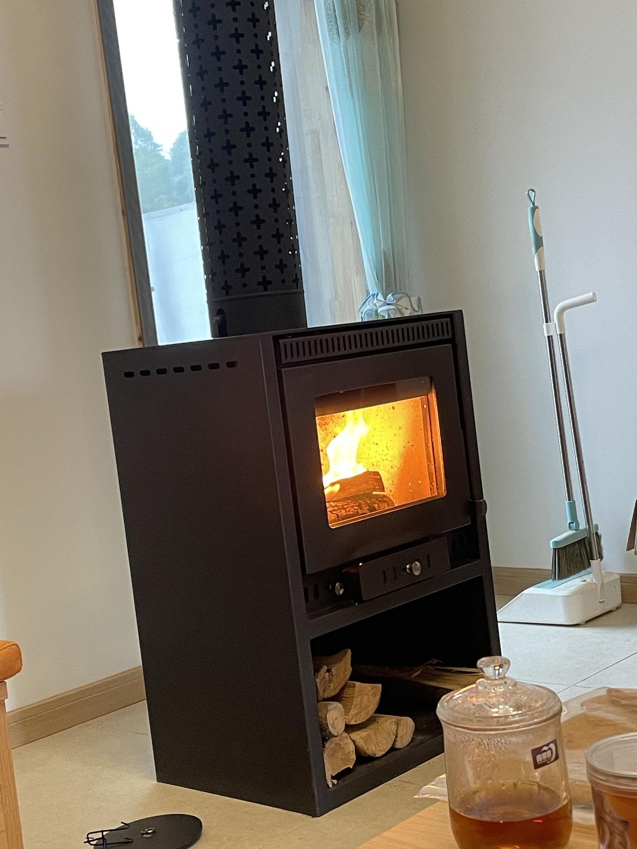 分享我这周有趣的事：冬季用壁挂炉烧火 家里舒适度明显提高