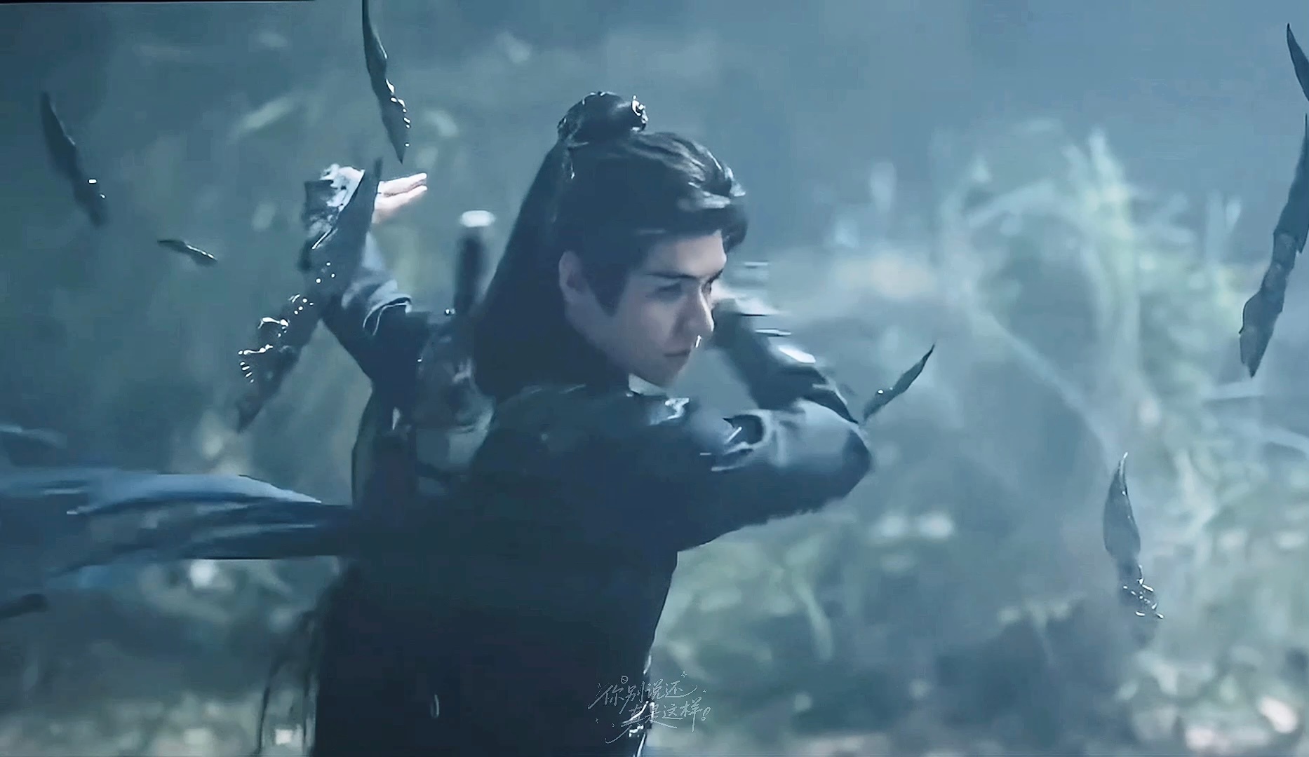 笑死我了…很难想象一个打的这么帅的人在杀人前彬彬有礼的问好说“瓜娃子”暗河传 苏