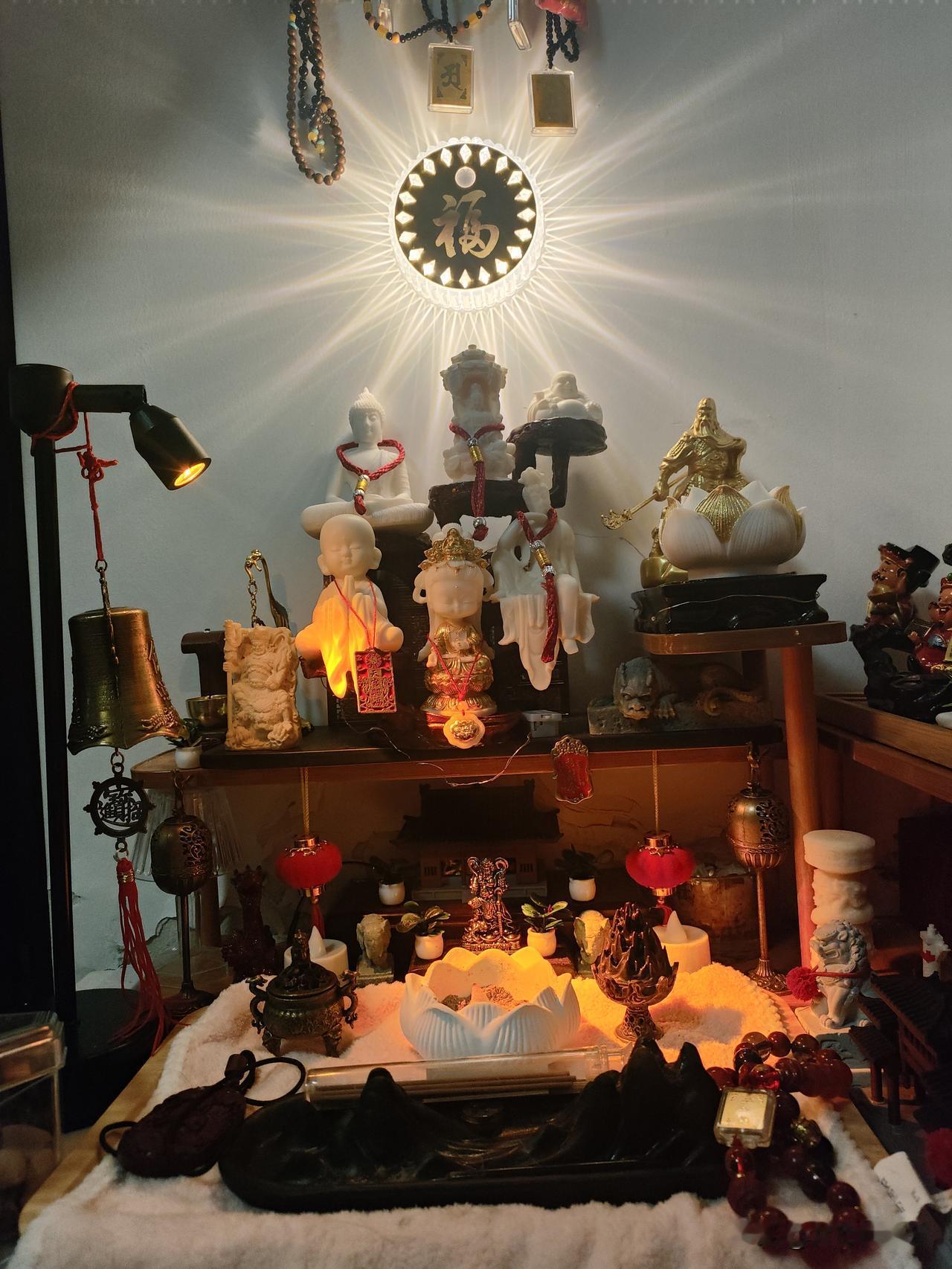 晒图笔记大赛福建人家里的佛像能有多少