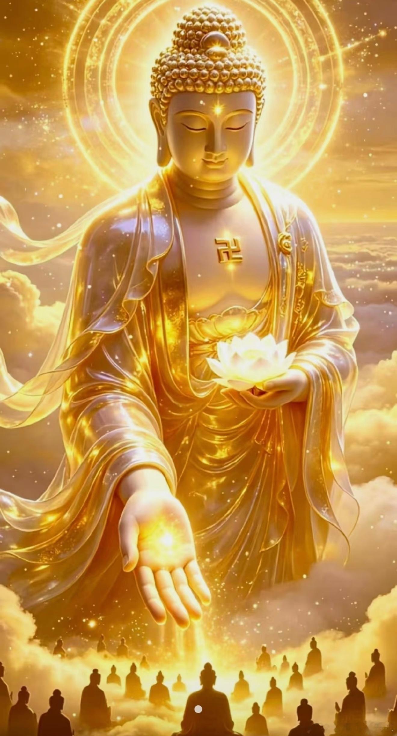 见佛祈福🙏感恩佛祖慈悲眷顾，愿亲友皆平安健康，相处和睦，互帮互助，情谊长久。无