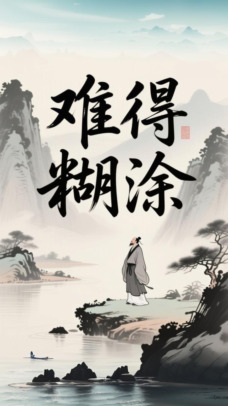 有时候糊涂何尝不是一件好事？太清楚太明白有时候也是一种负担。