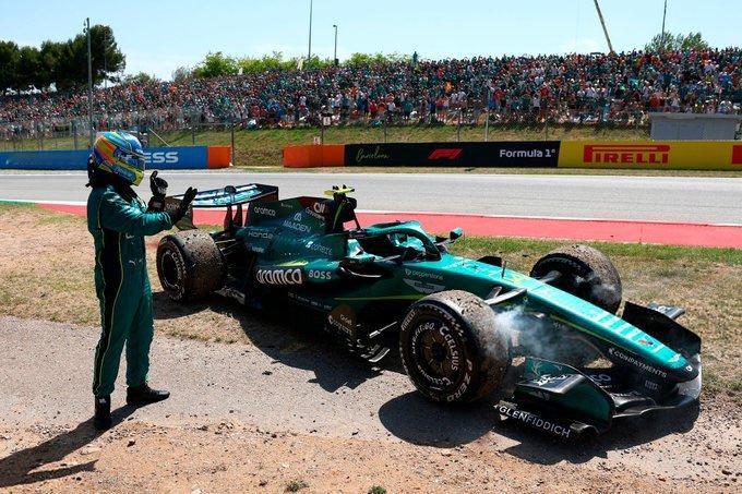 F12026F1巴塞罗那大奖赛 阿隆索在主场的退赛是因为遇到了电池故障 