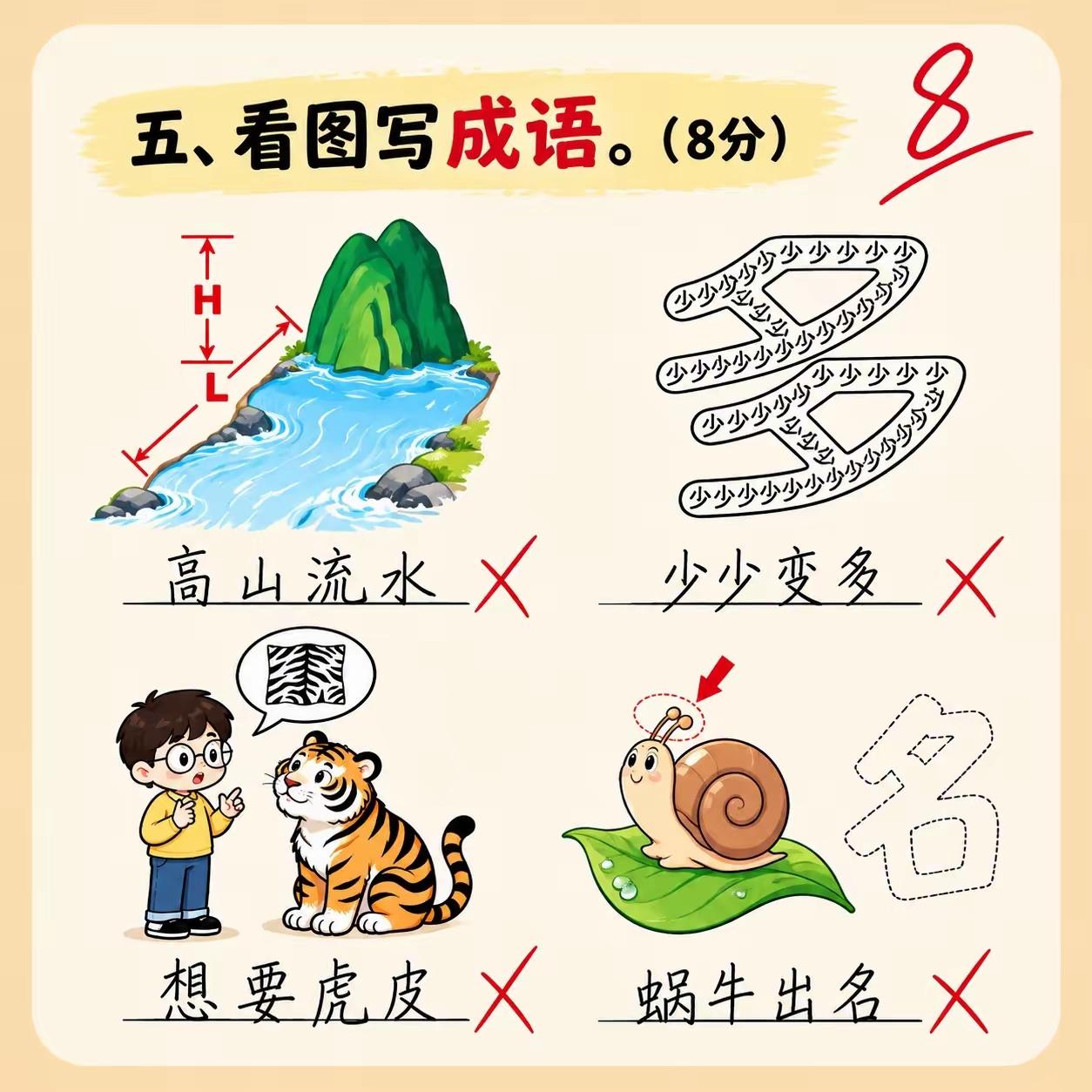 个成语竟然没有答对一个，就连第一个我都没答对，除了想到高山流水我是真想不到还有什