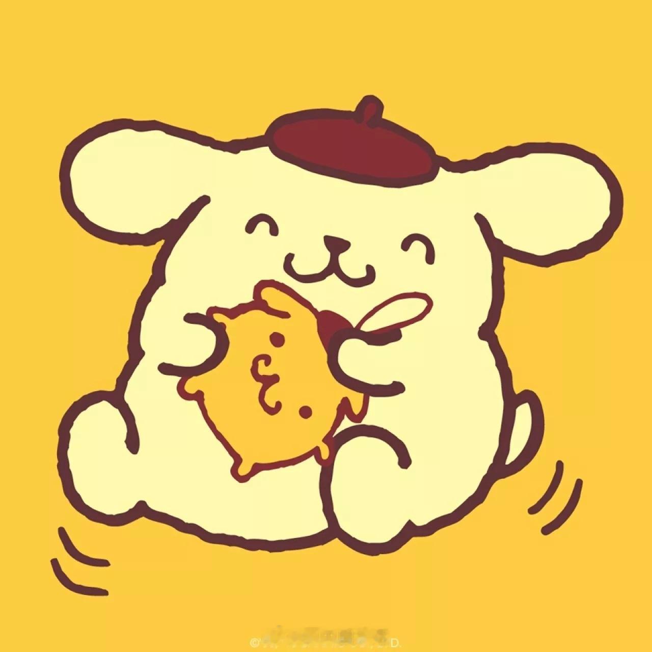 三丽鸥[超话]布丁狗30周年布丁狗的Pompom内容集圆滚滚的布丁狗，是上天派来