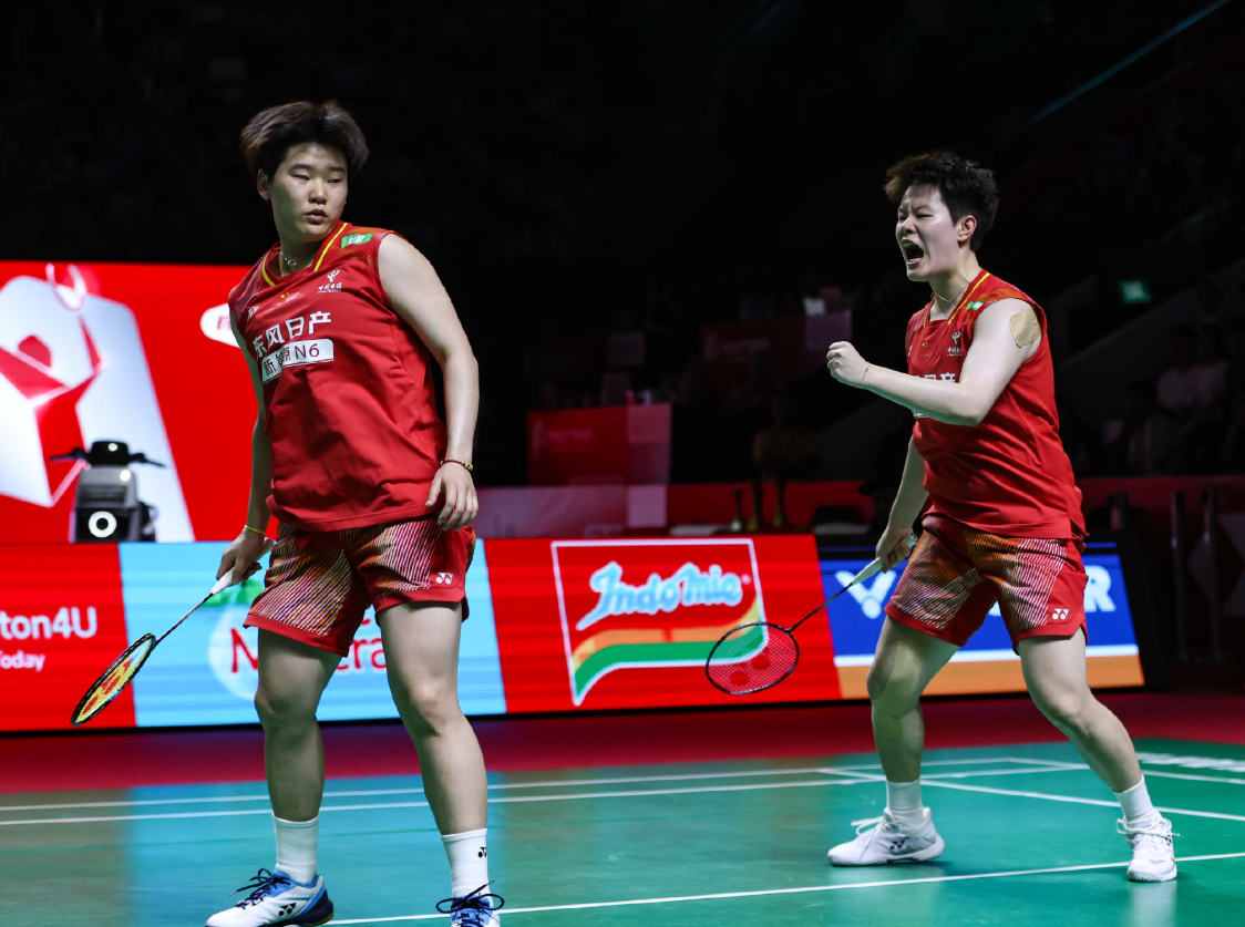 2026中国羽毛球公开赛 刘圣书/谭宁🇨🇳 21-12、22-20 林芷均/