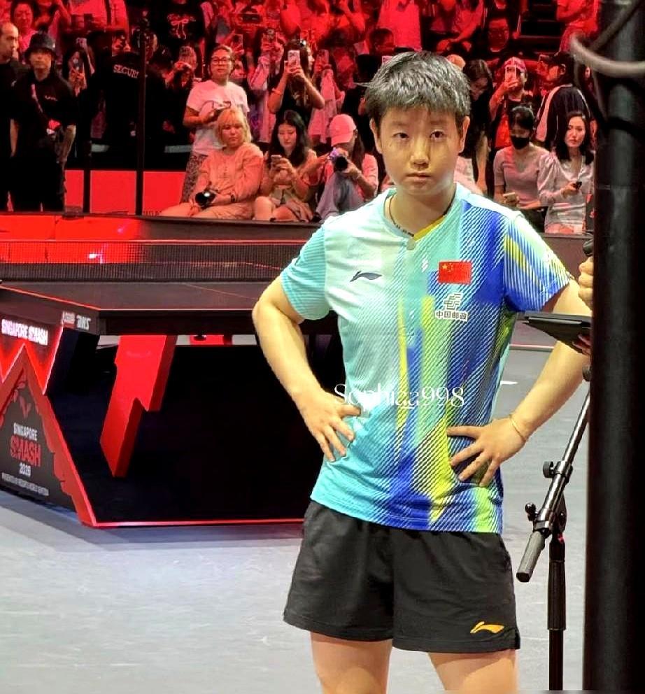 你敢信 孙颖莎当世界第一 比拿奥运金牌还难
 
新加坡大满贯赛场 她提醒对手挑战