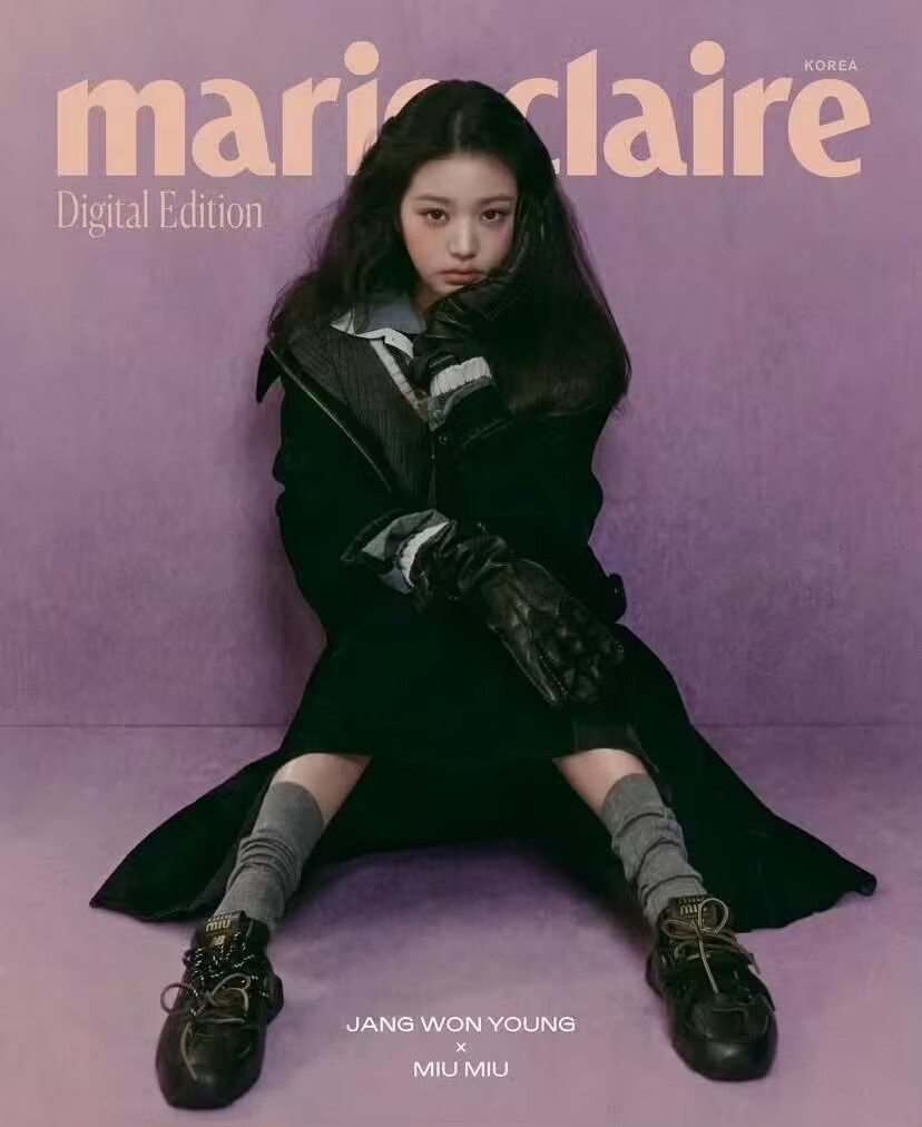 张元英 Marie Claire韩国版电子刊封面 