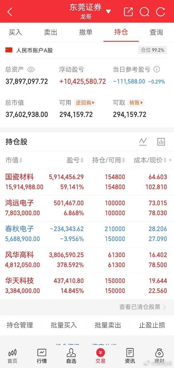 问：炒股票炒的究竟是什么？答：表面炒的是回报率，实质炒的是定力，而底层逻辑是认知