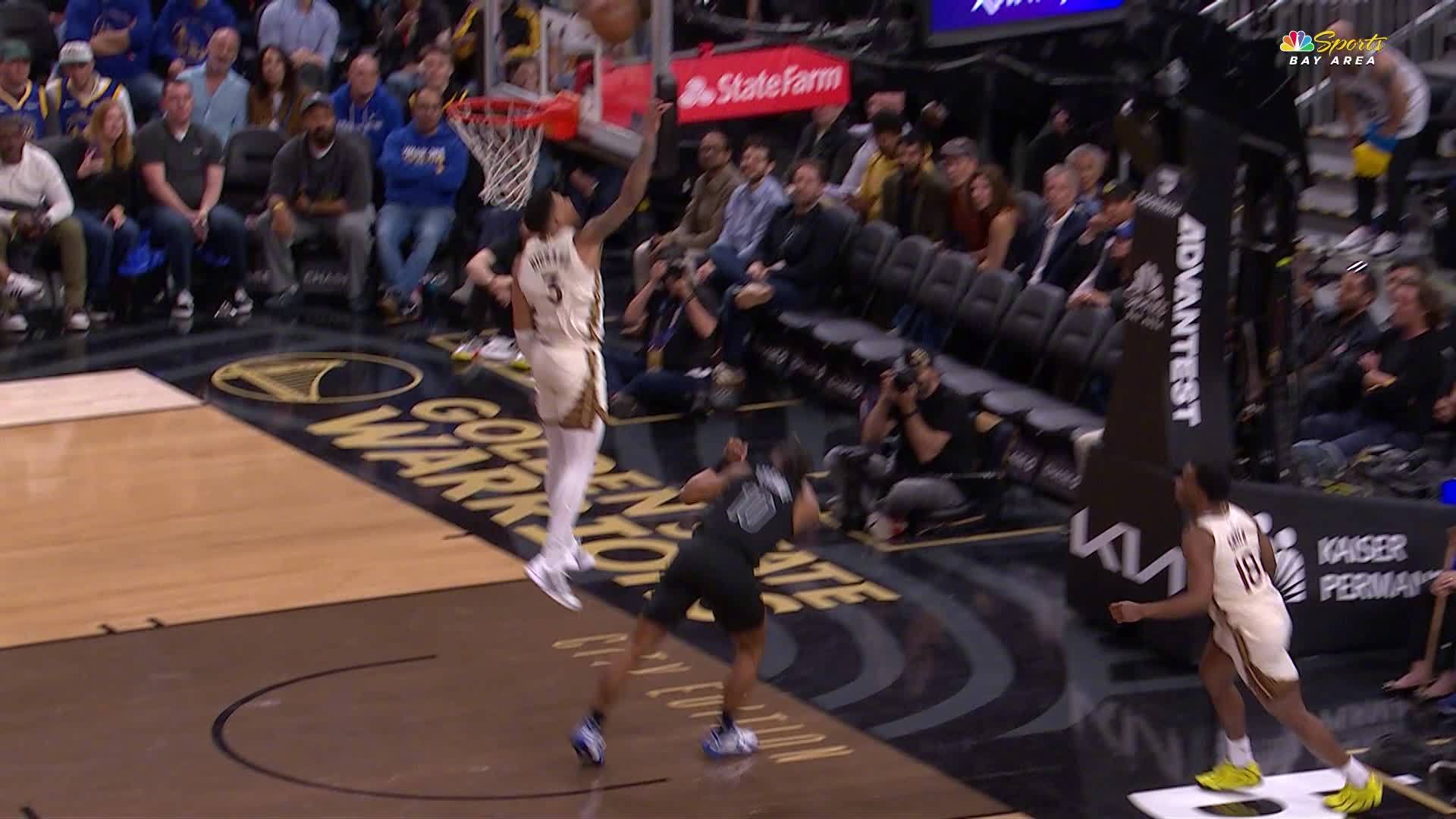 理查德大帽对手🏀勇士72:82篮网。篮网vs勇士