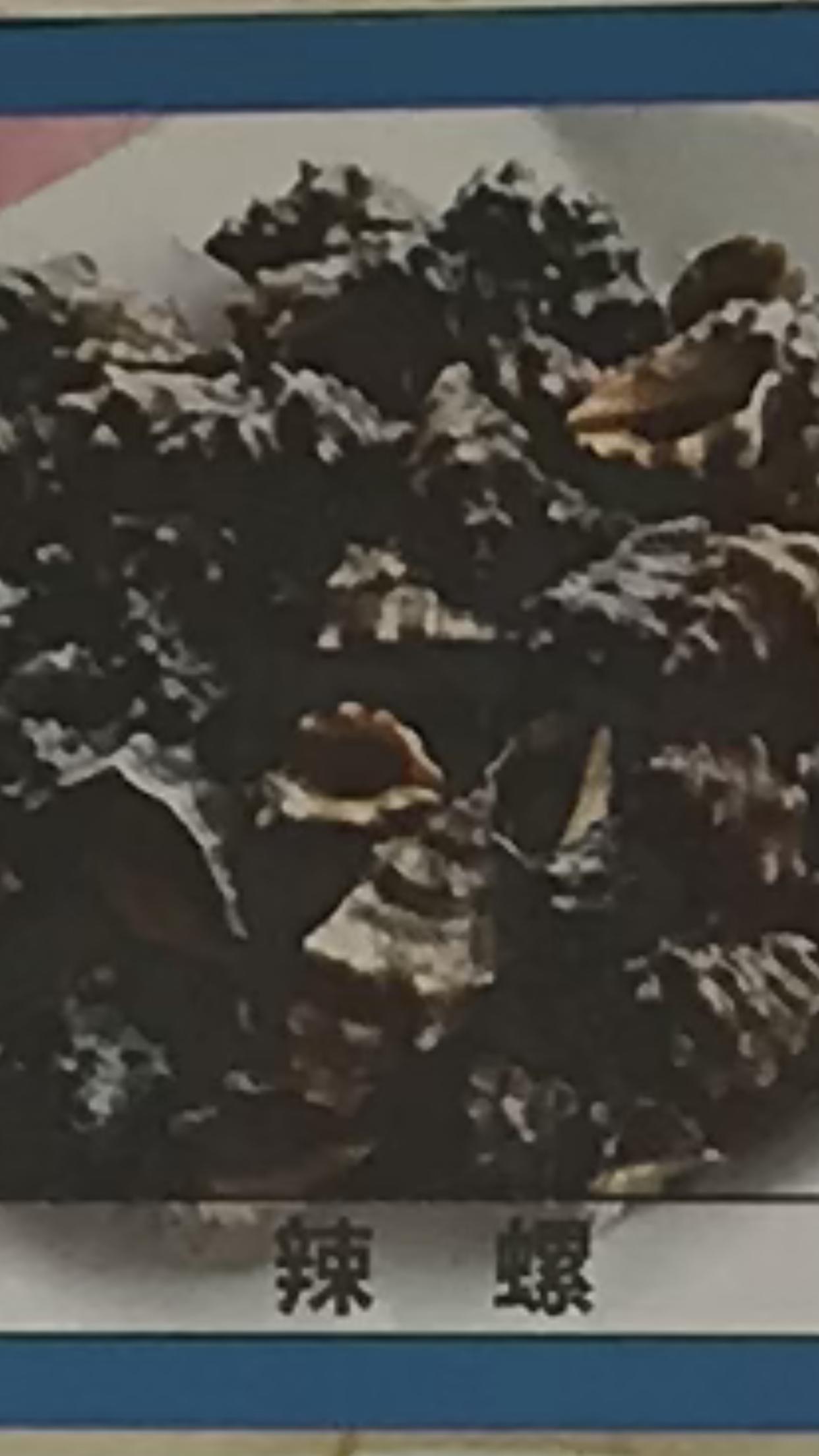 说出最能代表家乡的一种美食“辣螺”是中国东南沿海地区极具代表性的海鲜美食，以鲜活