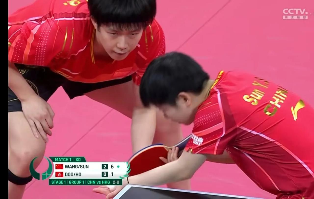 #2023年成都混合团体世界杯# 
第一阶段循环赛 A组
中国🇨🇳8-0中国