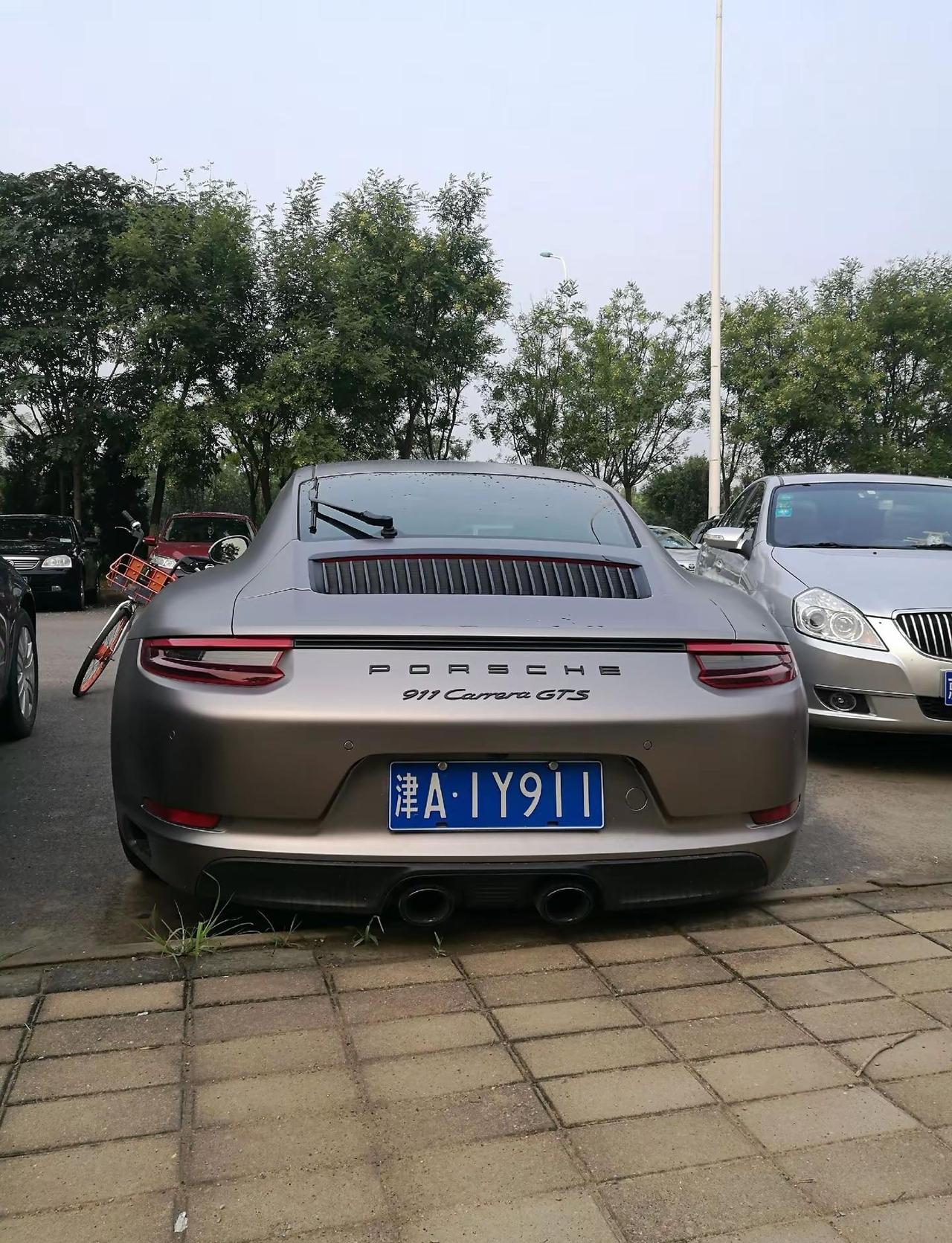 真实生活分享计划 保时捷911卡雷拉 GTS 上热搜 天津旅游
