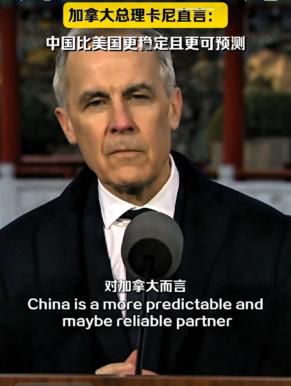 加拿大总理卡尼直言:中国比美国更稳定且更可预测！

       纽约时报记者: