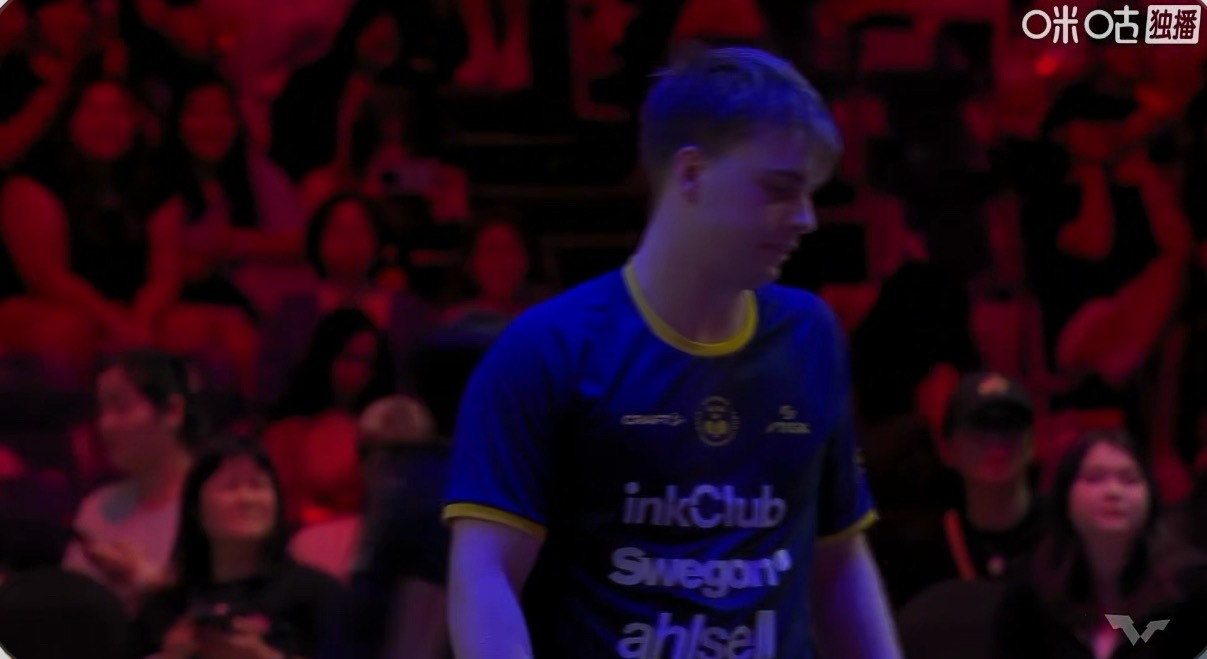 林昀儒3-0莫雷加德小公举不高兴了