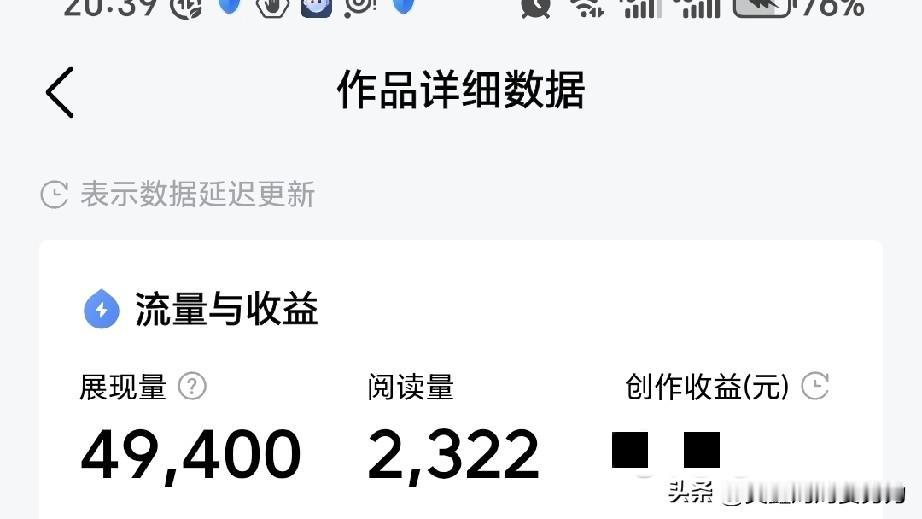 作品爆了，心情瞬间激动不已，突然有了想继续创作的动力。

每天都在坚持创作，一周