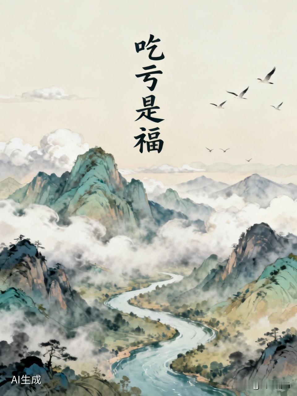 我认为相信。
谁都知道，吃亏是不得已，是没办法，是不得不接受吃亏。但是，吃亏等于